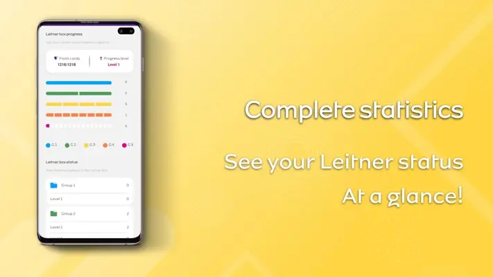 Leitner box Learn anything android App screenshot 5
